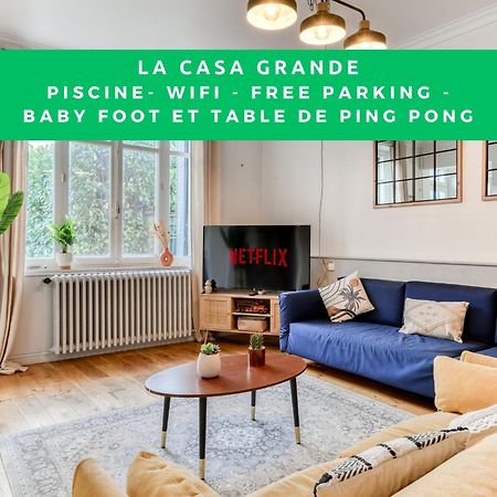 La Casa Grande - Piscine - Wifi - Parking Villa Carcassonne Eksteriør billede