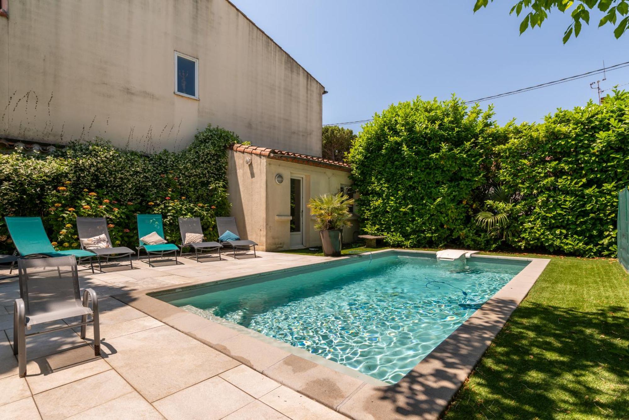 La Casa Grande - Piscine - Wifi - Parking Villa Carcassonne Eksteriør billede